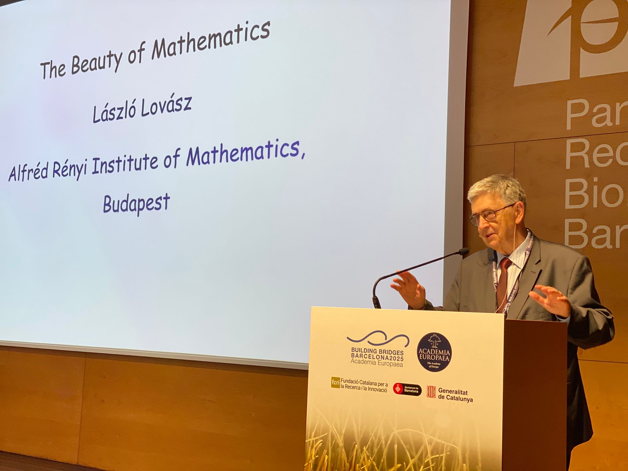 Lovász László előadása